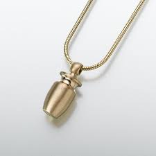 Beautiful gold cremation jewelry urns over 925 sterling silver or long lasting stainless steel. 14k Yellow Gold Cremation Urn Pendant Oneworld Memorials