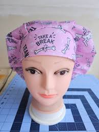 Team Ortho, Take a Break! Orthopedics & Team Spine (2 Prints) Surgical  Scrub Bouffant Hat