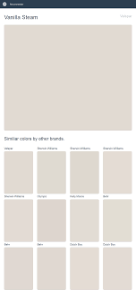 Vanilla Steam Valspar Olympic Paint Dutch Boy Paint Dutch Boy