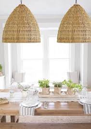 Casa Cook Rattan Pendant Light For Mid Century Modern Etsy Rattan Pendant Light Interior Wicker Pendant Light