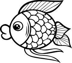 Coloring Rocks Fish Coloring Page Cartoon Coloring Pages Bear Coloring Pages