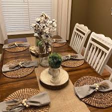 Get full use of your dining room or family room table with table pads protecting the surface. Natural Placemats Boho Placemats Fringe Placemats Handwoven Placemats Table Decor Pad Seagrass Placemats Straw Placemats Wicker Pads Dinning Room Table Decor Dining Table Placemats Dining Room Table Placemats