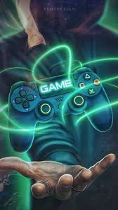 This is an originally designed and hand painted painting on canvas. Ps4 Gaming Controller Wallpaper Chop Wallpaper