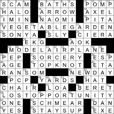 Maybe you would like to learn more about one of these? 0511 17 New York Times Crossword Answers 11 May 17 Thursday Nyxcrossword Com