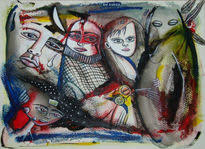 Pintura Figurativo Figura de Estados Unidos