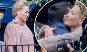 Pictures and pins of and that center around the lovely gillian anderson aka the awesome dana scully , the brilliant stella. Gillian Anderson Reunites With Her On Screen Son Asa Butterfield On Set Of Sex Education Daily Mail Online