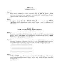 Contoh surat perintah kerja dan surat perjanjian (kontrak) pengadaan barang/jasa. Contoh Surat Perjanjian Kerjasama Jasa Kebersihan Nusagates