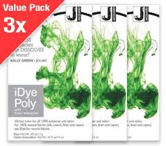 Idye Poly Kelly Green 3x Value Pack