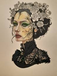 It's nothing magnificent. But I've never tried depicting how I felt before.  To me, this is what lonely feels like. A quick unskilled sketch but  powerful all the same. It's like I