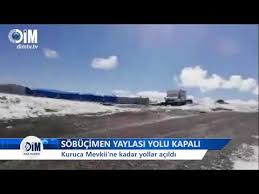 Sobucimen Yaylari Yolu Kapali Haberler Youtube