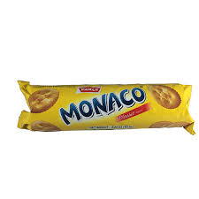 Monaco brings a namkeen twist to the regular sweet biscuit world. Buy Parle Monaco Biscuit Order Groceries Online Myvalue365