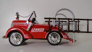 Fire Truck Pedal Car 1930s Ford Fire Engine Rare Vintage Classic Midget Model Ebay Fire Trucks Pedal Cars Antique Cars