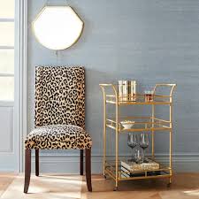 Angela Leopard Print Dining Chair Pier 1 Leopard Print Decor Decor Dining Chairs