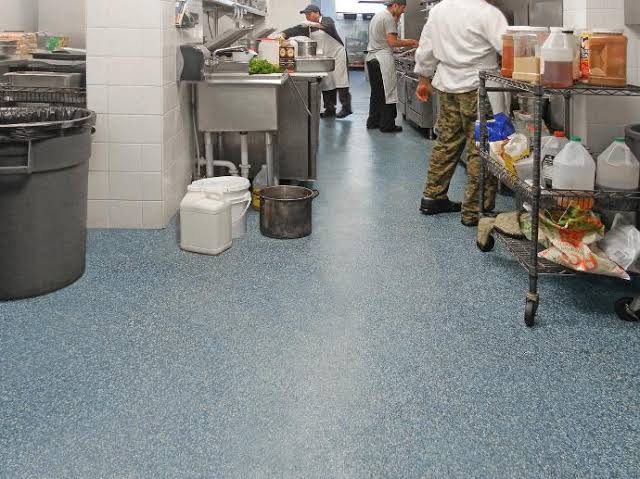Commercial and Industrial Kitchen Flooring