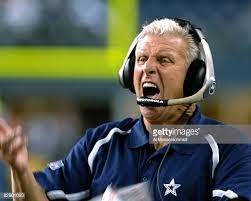 Dallas Cowboys Coach Bill Parcells Yells On The Sidelines Against The Dallas Cowboys Coaches Dallas Cowboys Cowboys