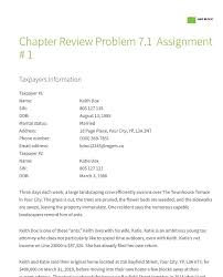 In reviewing h&r block, i found that it's cheaper than turbotax and more helpful and comprehensive than free options like credit karma tax. H R Block Chapter Review Problem 7 1 Assignment 1 Taxpayers Information Taxpayer 1 Name Keith Dox Sin 805 127 115 Dob August 13 1985 Marital Course Hero