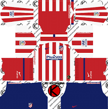 Atletico madrid heeft zijn inhaalmatch van de 1e speeldag tegen sevilla gewonnen. Atletico Madrid 2019 2020 Kit Dream League Soccer Kits Kuchalana