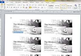 Jika anda ingin membuat kartu nama dari nol gunakan fitur table untuk menjaga ukuran kartu nama. Jendela Cara Mendesain Kartu Nama Menggunakan Microsoft Word