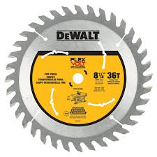 Dewalt Dwafv3836 Flexvolt Trade Table Saw Blade 8 1 4 36 Tpi Table Saw Blades Diy Table Saw Best Table Saw
