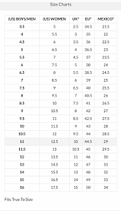 vintagewavez sizes chart slides shoes in 2019 air