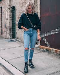 Chaussures bottines bottines lacets bottes doc martens bottes basket style coréen tenue vintage mode hiver chaussure mode mode féminine. 1001 Idees Sur La Facon De Porter Des Bottines Style Doc Martens