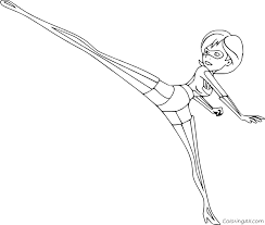 Paint and color your favorite coloring pages coloring pages and pictures with the resources of coloring. Simple Incredibles Elastigirl Coloring Page Coloringall
