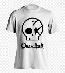 In fact i was planning to vectorize the logo, but i can't find hq pictures of it. Kaos One Ok Rock Logo Putih Bomber Nose Art T Shirt Hd Png Download 700x861 4025296 Pngfind