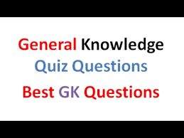 If you love weird facts, your moment has arrived. Easy General Knowledge Quiz And Best Quiz Questions Youtube
