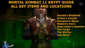 The krypt in mortal kombat 11 enables the players with the chance to explore shang tsung's island.the island hides many secrets (puzzles, riddles, hidden doors and even deadly traps). Mk11 Forge Items Mk11 Shinnok S Amulet Krypt Kytinn Hive Puzzle How To Get