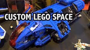 Giant Custom Lego Spaceships M Tron Space Police Ice Planet Lego Spaceship Custom Lego Lego