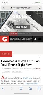 You can take a screenshot without the assistive touch menu appearing. How To Take Scrolling Screenshots Of Entire Webpages In Ios 13 S Safari For Iphone Ios Iphone Gadget Hacks