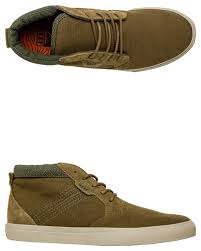 Reef Outhaul Mens Trainer Olive Shoes Trainers Reef