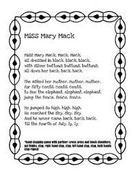 Miss mary mack, mack, mack all dressed in black, black, black she leapt so high, high, high she touched the sky, sky, sky and didn't come down, down, down 'til the city died very cool colors, it reminds me a bit of old backgrounds that chuck jones used in his cartoons (the roadrunner movies!) Miss Mary Mack Worksheets Teaching Resources Tpt