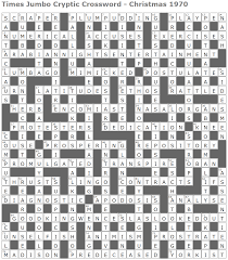 The nato phonetic alphabet is used worldwide in radio communications by militaries and civilians alike. Times Jumbo Crossword Lucian Poll S Web Ramblings