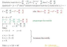 Contoh soal cara melakukan perkalian matriks yang akan diberikan di bawah akan menambah pemahaman sehingga, diperoleh invers matriks b seperti hasil berikut. Contoh Soal Matriks Invers Dan Jawabannya Kelas 12