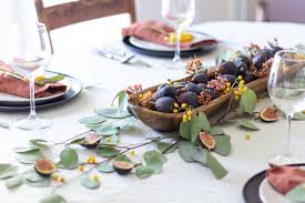 I am so glad you are here! An Autumn Tablescape With Figs Shades Of Blue Interiors