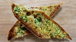 Receta De Receta De Pan De Ajo Italiano Con Hierbas Provenzales Receta Receta De Pan De Ajo Croutones Recetas De Pan