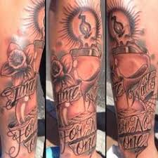 Another way to put it, time and tide stay for no man. Time Waits For No Body Tattoo Designs