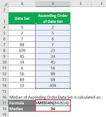 Median = (n+1)/2 where n is the total number of data available in the data set. Outliers Formula How To Calculate Outliers Excel Template