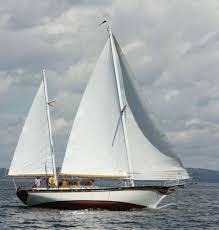 Walloon Wanderbird Ketch Designed By William Garden Built By R Fung Sailing Boat Sailing Ships