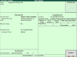 Epf interest rate history list. Pay Heads For Statutory Contributions Payroll