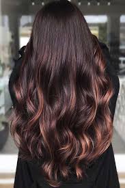 45 Ideas To Freshen Up Your Hair Color With Partial Highlights Brunette Hair Color Dark Hair With Highlights Hair Color Mahogany