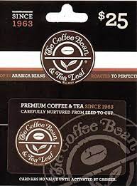 See here to reload a gift card or visit any of our stores. Amazon Com The Coffee Bean Tea Leaf 25 Holiday Gift Card Gift Cards