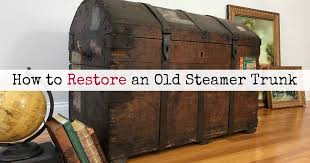 Whether it's a gift for a special person, or the perfect accent to your living room or bed, you will not be disappointed with an amish handcrafted furniture chest from our store. How To Restore An Old Steamer Trunk In A Few Simple Steps