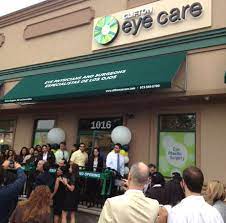 The clifton center features the company's signature design and upscale interior elements to create a warm and relaxing atmosphere. Clifton Eye Care Grand Opening Up Design
