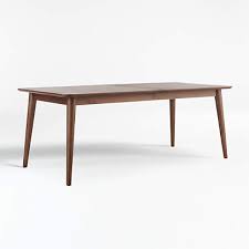 Browse our selection of mid century & modern dining tables to bring effortless style with beautiful furniture & decor. Tate Walnut Extendable Midcentury Dining Table Reviews Crate And Barrel Canada