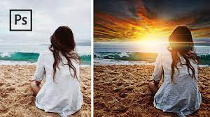 Cara Mengedit Foto Agar Lebih Berwarna Sunset Dramatic Color Photosh Photoshop Pengeditan Foto Warna