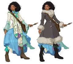Assume a character owns at least one outfit of normal clothes. Artstation Dnd Lily Kii Weatherton
