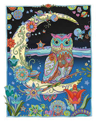 Pin By Tanja Jenkins On Marjorie Sarnat Coloring Pages Owl Artwork Whimsical Owl Owl Pictures