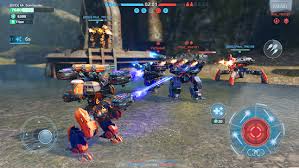 Descripción de robots coop (menú mod). War Robots 6v6 Tactical Multiplayer Battles 7 3 1 Mod Apk Inactive Bots Unlimited Bullets Apk Home